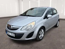 Grå Begagnad 2012 Opel Corsa Enjoy Halvkombi | 49 900 kr (Marknadspris)
