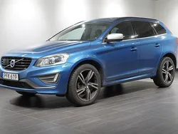 Blå Begagnad 2017 Volvo XC60 R-Design SUV | 199 800 kr (Marknadspris)