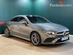 Mörkgrå Begagnad 2020 Mercedes CLA200 AMG Sportkupé | 329 800 kr (Marknadspris)