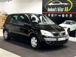 Svart Begagnad 2007 Renault Scénic II Minibuss | 34 900 kr (Marknadspris)