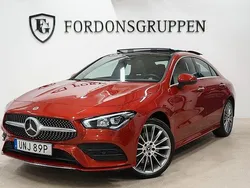 Röd Begagnad 2023 Mercedes CLA250e Premium Sedan | 369 800 kr (Bra pris)