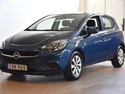 Blå Begagnad 2017 Opel Corsa Enjoy Halvkombi | 99 900 kr (Marknadspris)