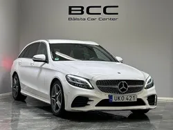 Vit Begagnad 2018 Mercedes C200 AMG line Kombi | 259 900 kr (Marknadspris)