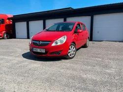 Röd Begagnad 2008 Opel Corsa Halvkombi | 29 900 kr (Marknadspris)