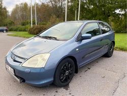 Blå Begagnad 2002 Honda Civic Halvkombi | 14 900 kr (Marknadspris)