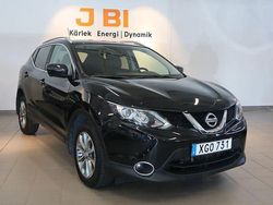 Svart Begagnad 2016 Nissan Qashqai 360º SUV | 144 900 kr (Marknadspris)
