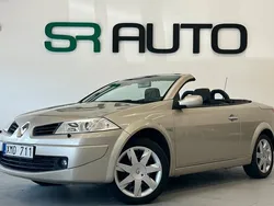 Ljusgrå Begagnad 2005 Renault Mégane Cabriolet Cab | 49 900 kr (Lite dyr)