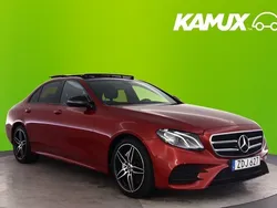 Röd Begagnad 2018 Mercedes E220 AMG Sedan | 334 700 kr (Bra pris)