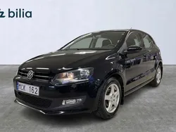 Svart Begagnad 2011 VW Polo Halvkombi | 89 900 kr (Lite dyr)