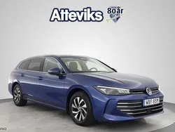 Blå Begagnad 2024 VW Passat Business Kombi | 344 900 kr (Marknadspris)