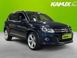 Blå Begagnad 2015 VW Tiguan R-line SUV | 144 900 kr (Marknadspris)