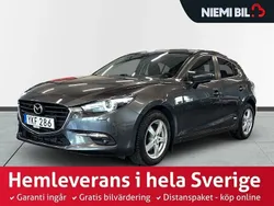Grå Begagnad 2016 Mazda 3 Inclusive Halvkombi | 174 900 kr (Marknadspris)