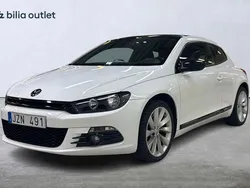 Vit Begagnad 2009 VW Scirocco Style Sportkupé | 69 900 kr (Marknadspris)
