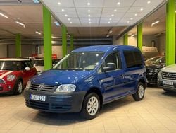 Mörkblå (blå) Begagnad 2007 VW Caddy Minibuss | 49 900 kr (Marknadspris)