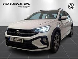 Vit (pure white) Begagnad 2024 VW Taigo SUV | 259 900 kr (Marknadspris)