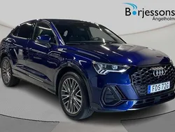 Blå Begagnad 2024 Audi Q3 Sportback Proline SUV | 449 000 kr (Marknadspris)