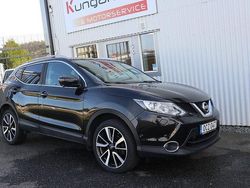 Svart Begagnad 2016 Nissan Qashqai 360º SUV | 129 900 kr (Marknadspris)