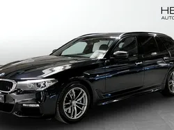 Svart (black) Begagnad 2018 BMW 530 M Sport Kombi | 328 700 kr (Superpris)