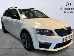 Vit Begagnad 2014 Skoda Octavia RS Kombi | 169 990 kr (Marknadspris)