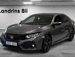Mörkgrå (grå) Begagnad 2019 Honda Civic Elegance Halvkombi | 139 000 kr (Marknadspris)