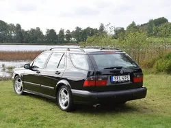 Svart Begagnad 2000 Saab 9-5 Aero Kombi | 18 500 kr (Superpris)
