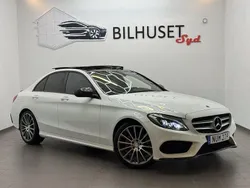 Vit Begagnad 2015 Mercedes C220 AMG Sedan | 238 500 kr (Lite dyr)