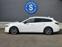 Vit Begagnad 2019 Mazda 6 Signature Kombi | 212 000 kr (Lite dyr)