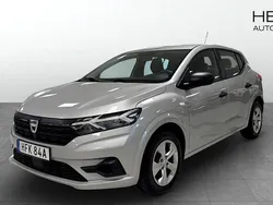 Grå (grey) Begagnad 2022 Dacia Sandero Halvkombi | 134 900 kr (Marknadspris)