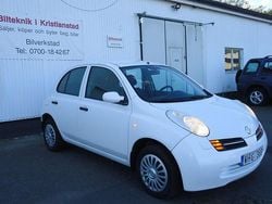 Vit Begagnad 2004 Nissan Micra Halvkombi | 18 000 kr (Marknadspris)