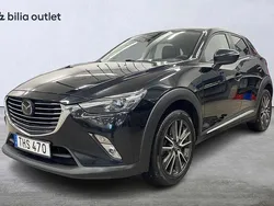 Svart Begagnad 2016 Mazda CX-3 Optimum SUV | 114 900 kr (Marknadspris)