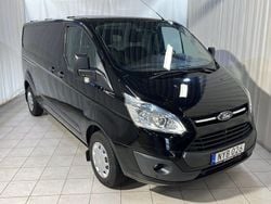 Svart Begagnad 2016 Ford Transit Custom Van | 129 900 kr (Marknadspris)