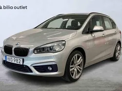 Silver Begagnad 2016 BMW 220 Active Tourer Minibuss | 154 800 kr