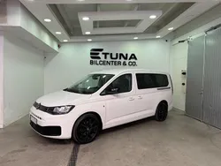 Vit Begagnad 2021 VW Caddy Maxi Minibuss | 179 900 kr (Lite dyr)