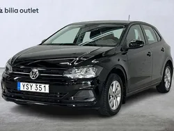 Svart Begagnad 2018 VW Polo Halvkombi | 149 900 kr (Marknadspris)