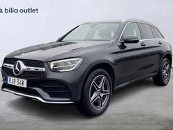 Grå Begagnad 2021 Mercedes GLC300e AMG line SUV | 344 900 kr (Superpris)
