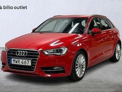 Röd Begagnad 2014 Audi A3 Sportback Ambition Halvkombi | 144 900 kr (Marknadspris)