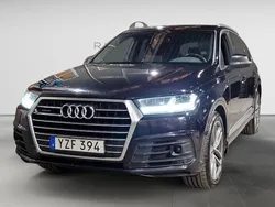 Svart Begagnad 2017 Audi Q7 S-Line SUV | 304 900 kr (Marknadspris)