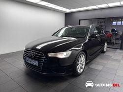 Svart Begagnad 2015 Audi A6 Ambition Kombi | 139 900 kr (Marknadspris)