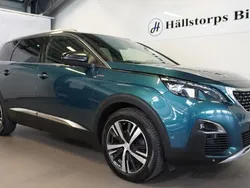Grön Begagnad 2019 Peugeot 5008 GT-line Minibuss | 199 900 kr (Bra pris)