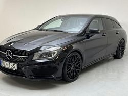 Svart Begagnad 2016 Mercedes CLA220 Shooting Brake AMG Kombi | 175 000 kr (Superpris)
