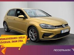 Gul Begagnad 2017 VW Golf VII R-line Halvkombi | 149 800 kr (Marknadspris)