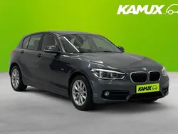 Silver/grå Begagnad 2016 BMW 116 Sport Line Halvkombi | 114 900 kr (Marknadspris)