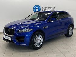 Blå Begagnad 2018 Jaguar F-Pace R-Sport SUV | 229 900 kr (Marknadspris)