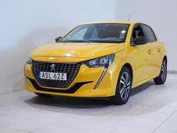 Gul Begagnad 2022 Peugeot 208 Allure Halvkombi | 184 900 kr (Marknadspris)