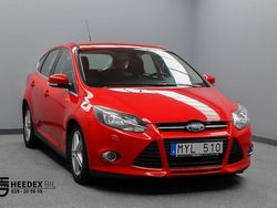 Röd Begagnad 2012 Ford Focus Titanium Halvkombi | 74 900 kr (Lite dyr)
