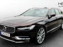 Mörkbrun (brown) Begagnad 2018 Volvo V90 Inscription Kombi | 319 000 kr (Marknadspris)