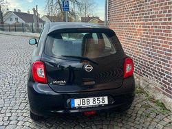 Svart Begagnad 2015 Nissan Micra Halvkombi | 81 600 kr (Lite dyr)