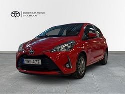 Röd Begagnad 2017 Toyota Yaris Active Halvkombi | 124 900 kr (Marknadspris)