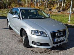 Silver Begagnad 2009 Audi A3 Sportback Halvkombi | 46 000 kr (Bra pris)