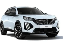 Vit (vit okenite) Ny 2024 Peugeot 2008 Allure SUV | 239 900 kr (Marknadspris)